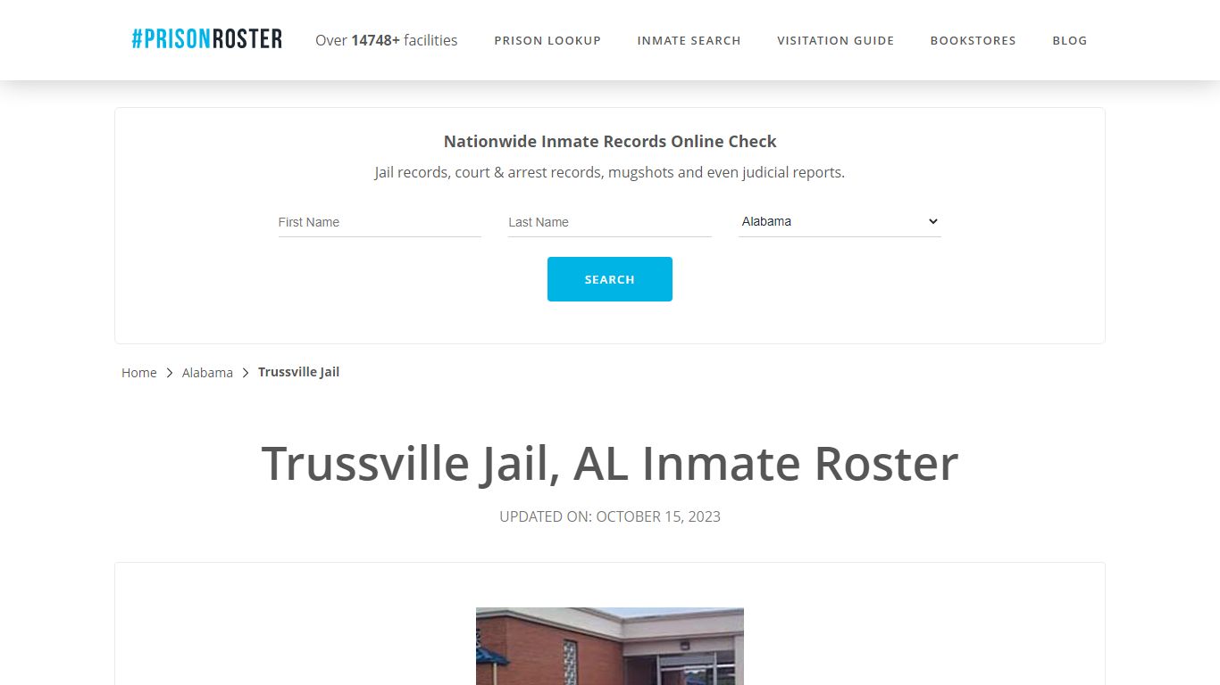 Trussville Jail, AL Inmate Roster - Prisonroster